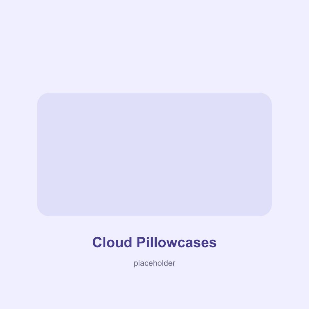 The Cloud Pillowcase Set